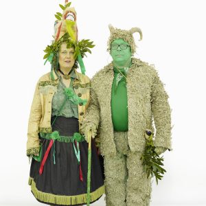 Arcadia Britannica, Bob & Claire Humm, Jack in the Green, Hastings, 2009.