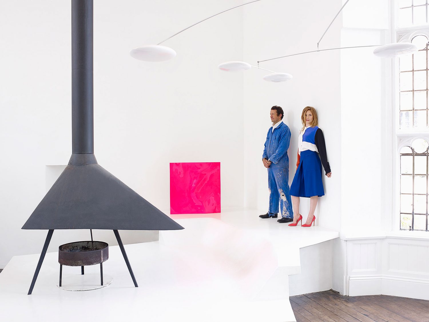 Daniel and Juliet Chadwick's home photographed by Henry Bourne for British Vogue