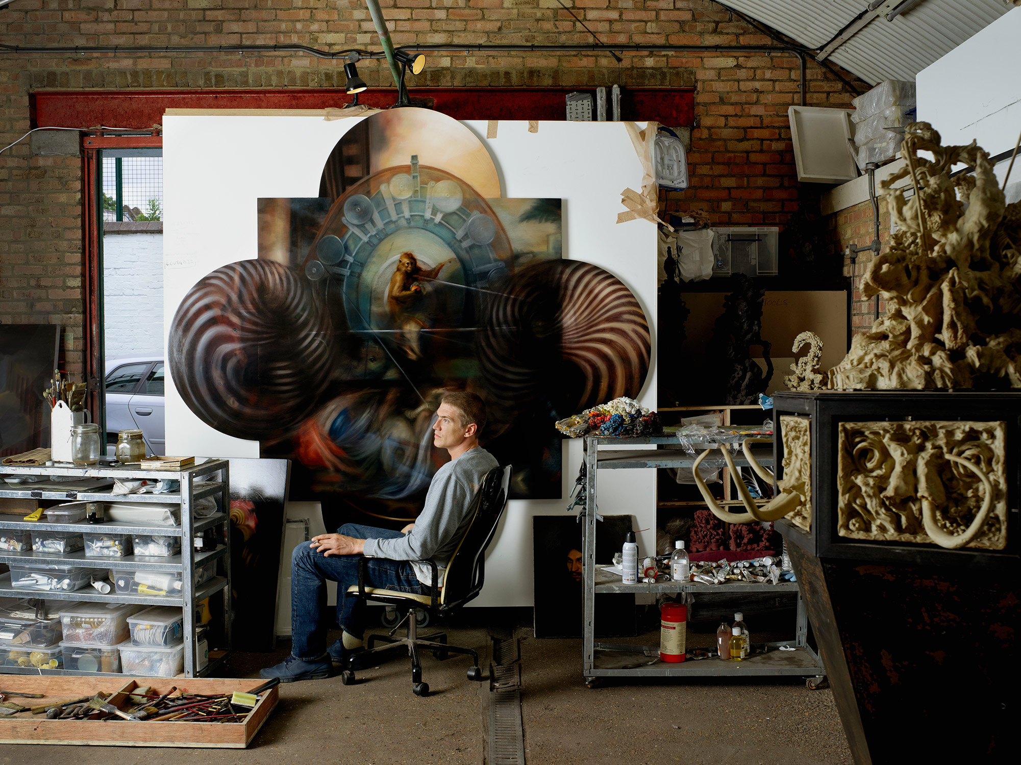 Hugo Wilson photograph by Henry Bourne photographer for Vanity Fair