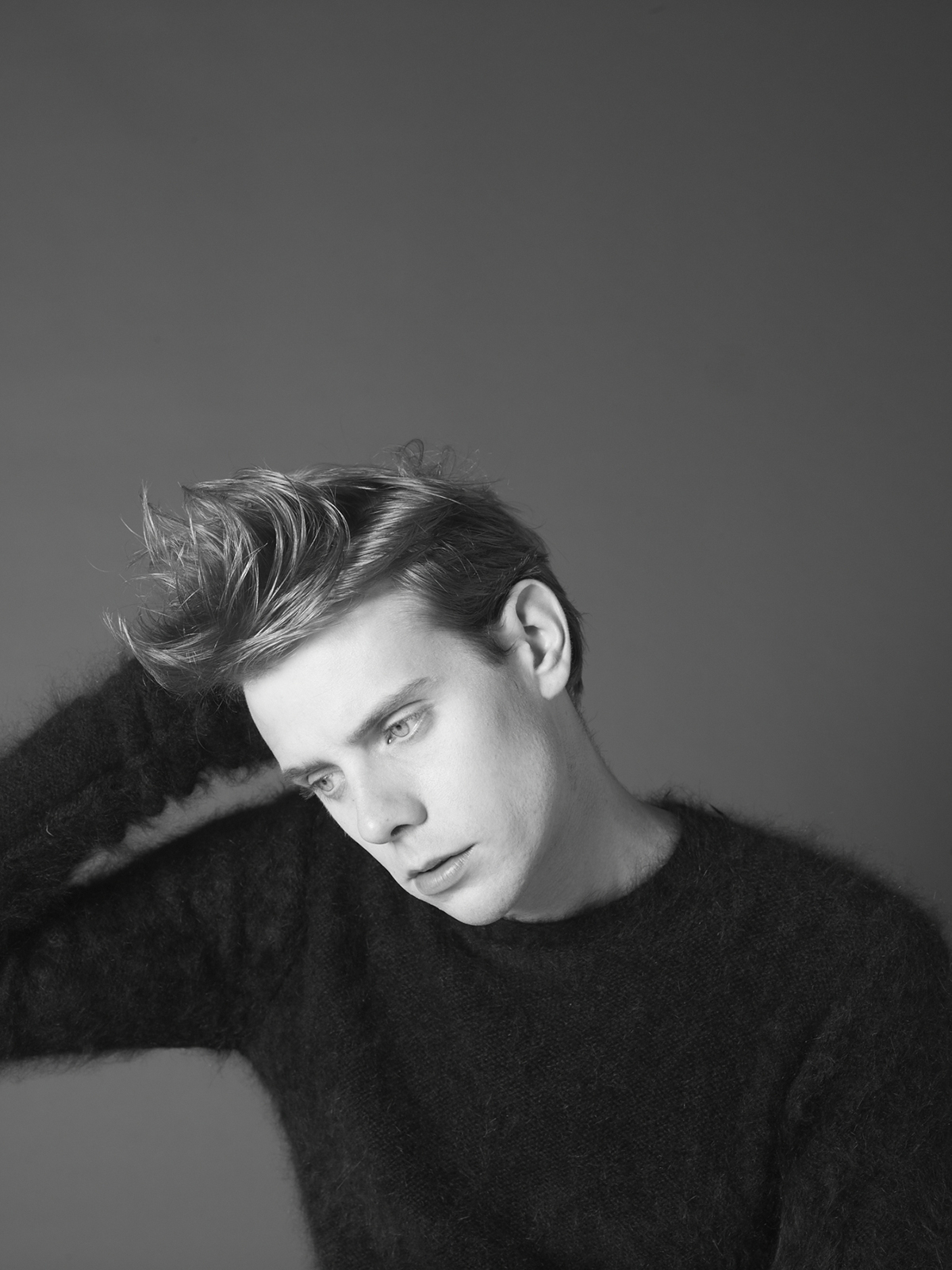 J.W.Anderson, photograph by Henry Bourne for Harper's Bazaar