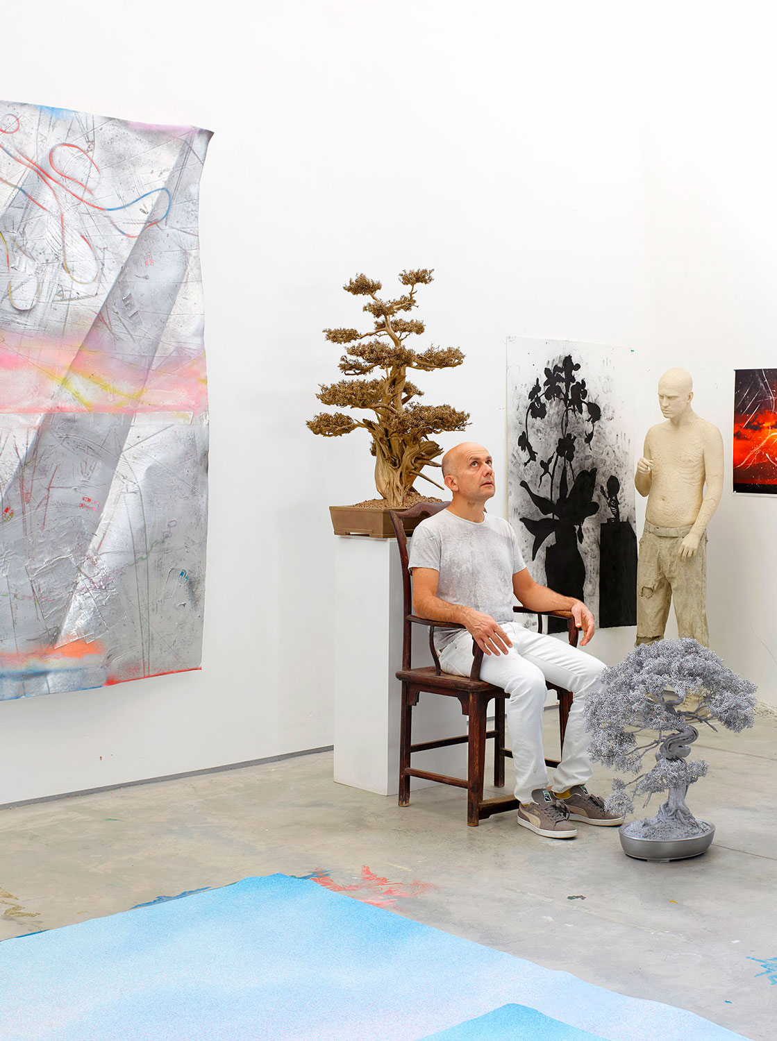 Marc Quinn photograph by Henry Bourne photographer