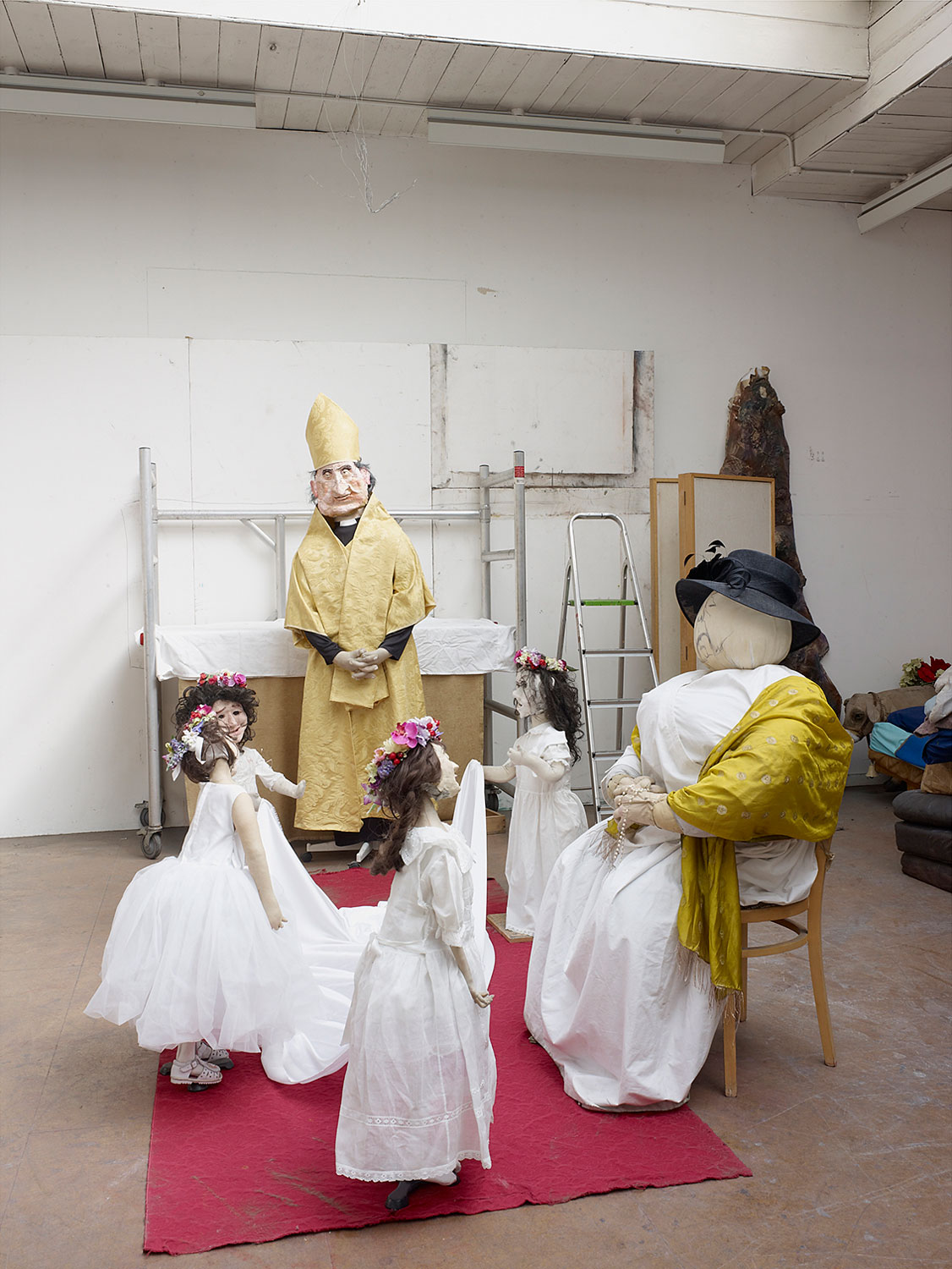Henry Bourne Photographer Paula Rego Studio