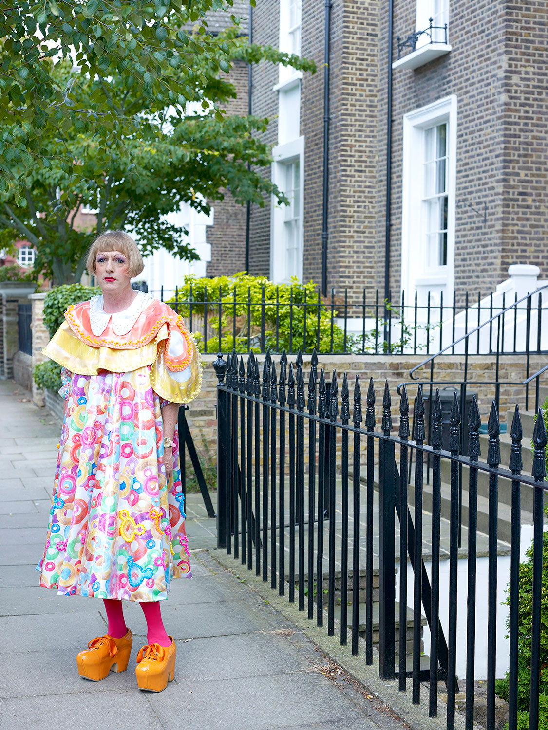 Henry Bourne photographer Grayson Perry Harper's Bazaar