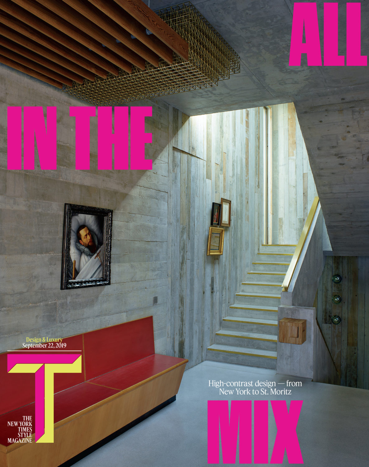 Tom Dixon designed home in Monaco photographed by Henry Bourne for T, the New York Times Style Magazine, Design Issue Cover Story