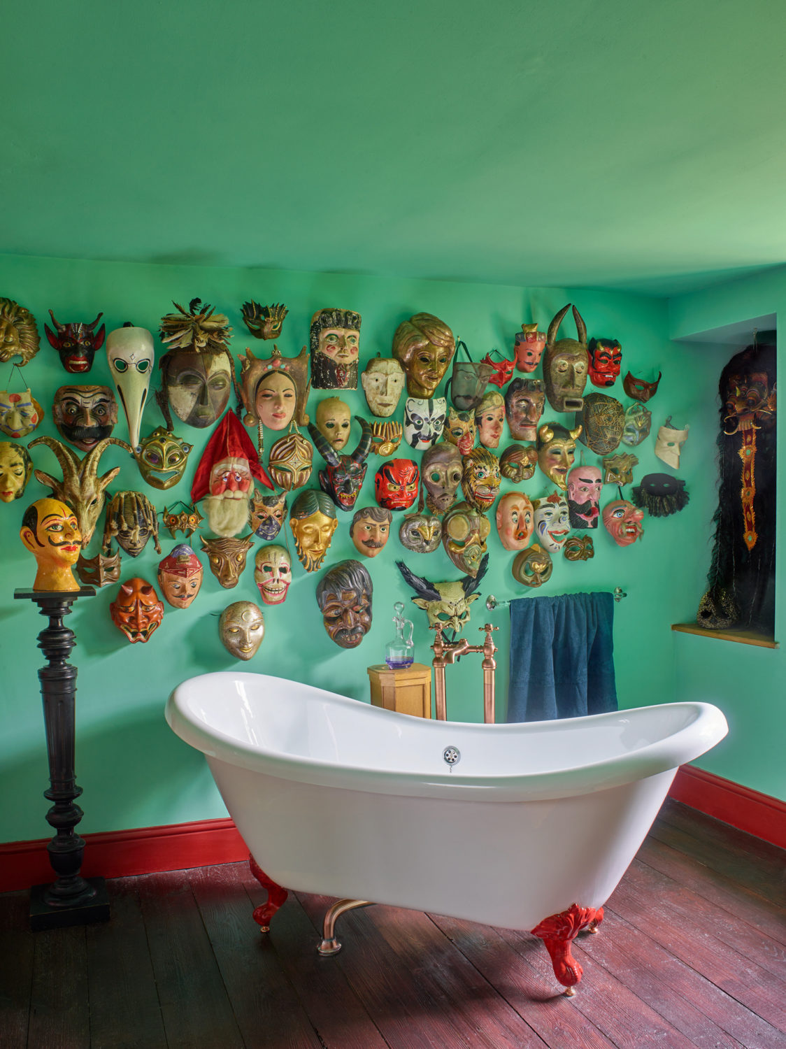 Simon Costin's home photographed by Henry Bourne for The World of Interiors