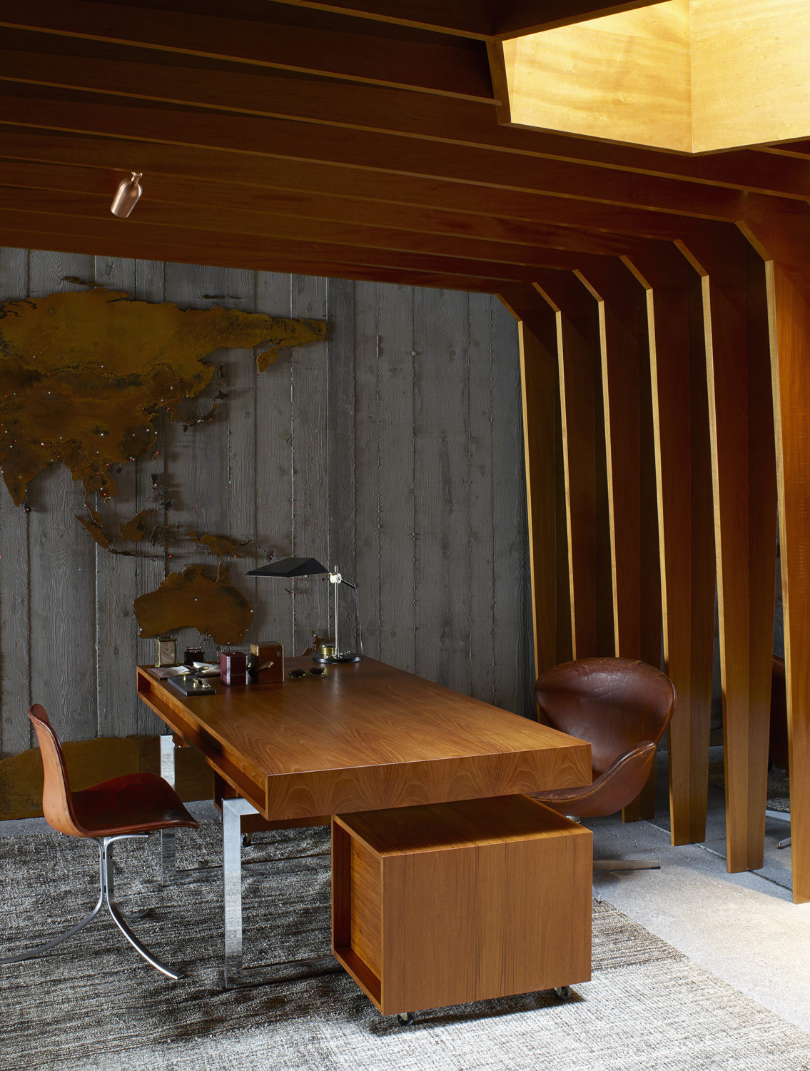 Thomas Flohr's home in St Moritz photographed by Henry Bourne for T, the New York Times Style Magazine