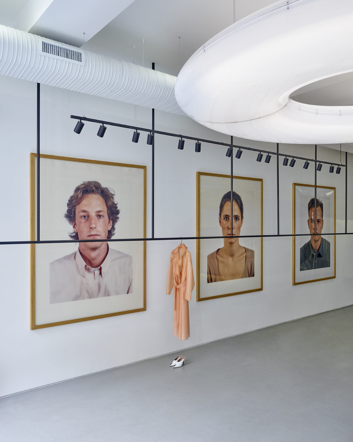 Maison Alaïa London store architecture photographed by Henry Bourne