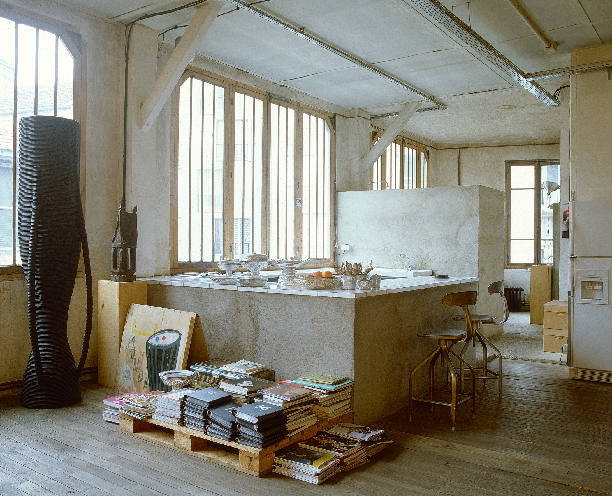 Jean Colonna, Designer, Paris apartment, photographed by Henry Bourne