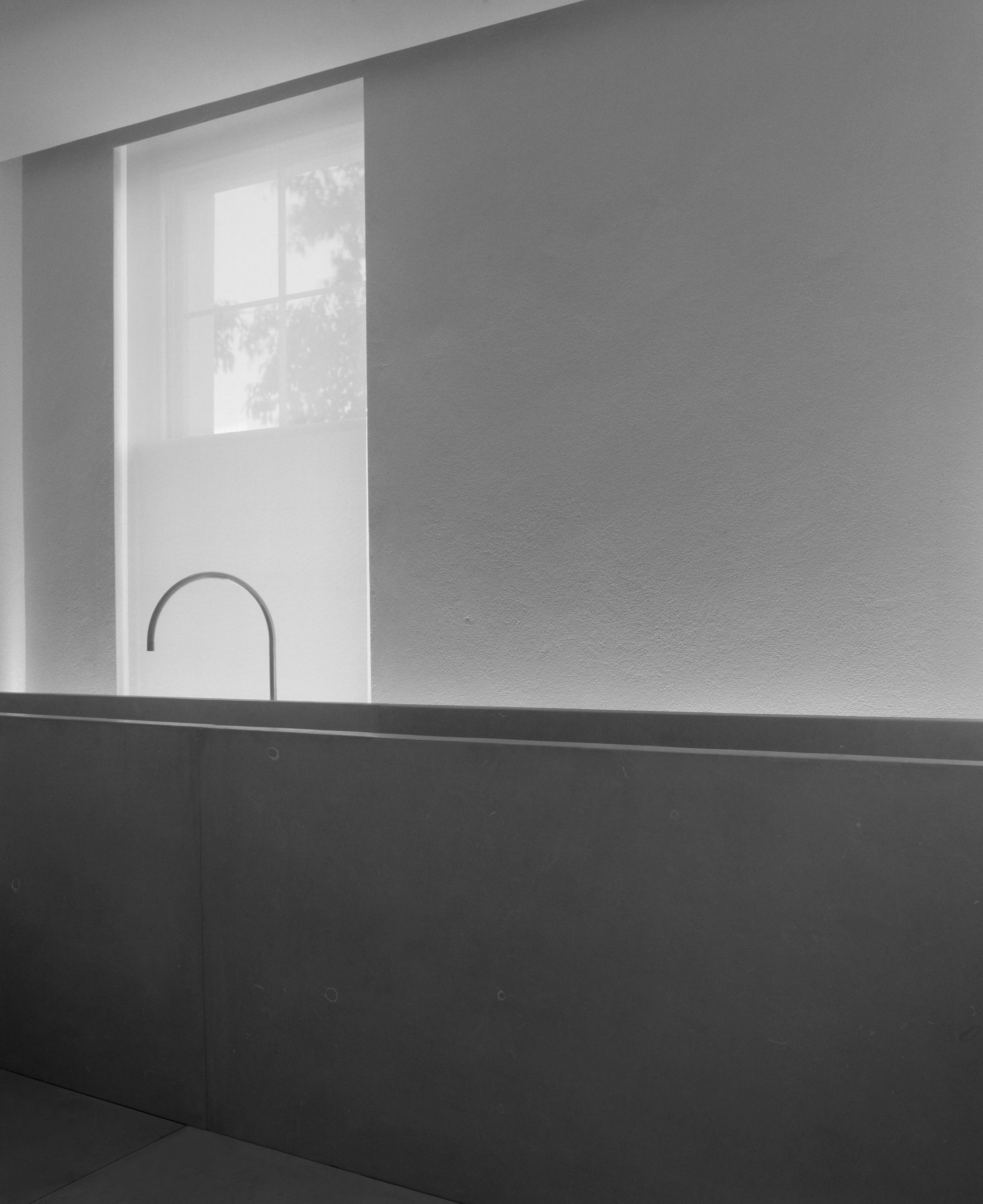 John Pawson House interior detail, London, photographed by Henry Bourne for British Vogue