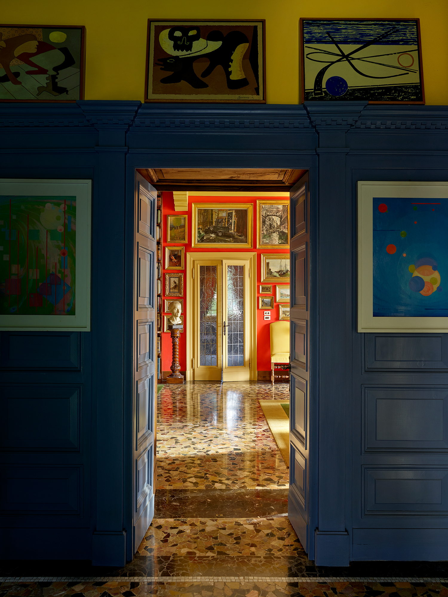 Giorgio Taroni's lakeside villa in Como photographed by Henry Bourne for T, the New York Times Style Magazine